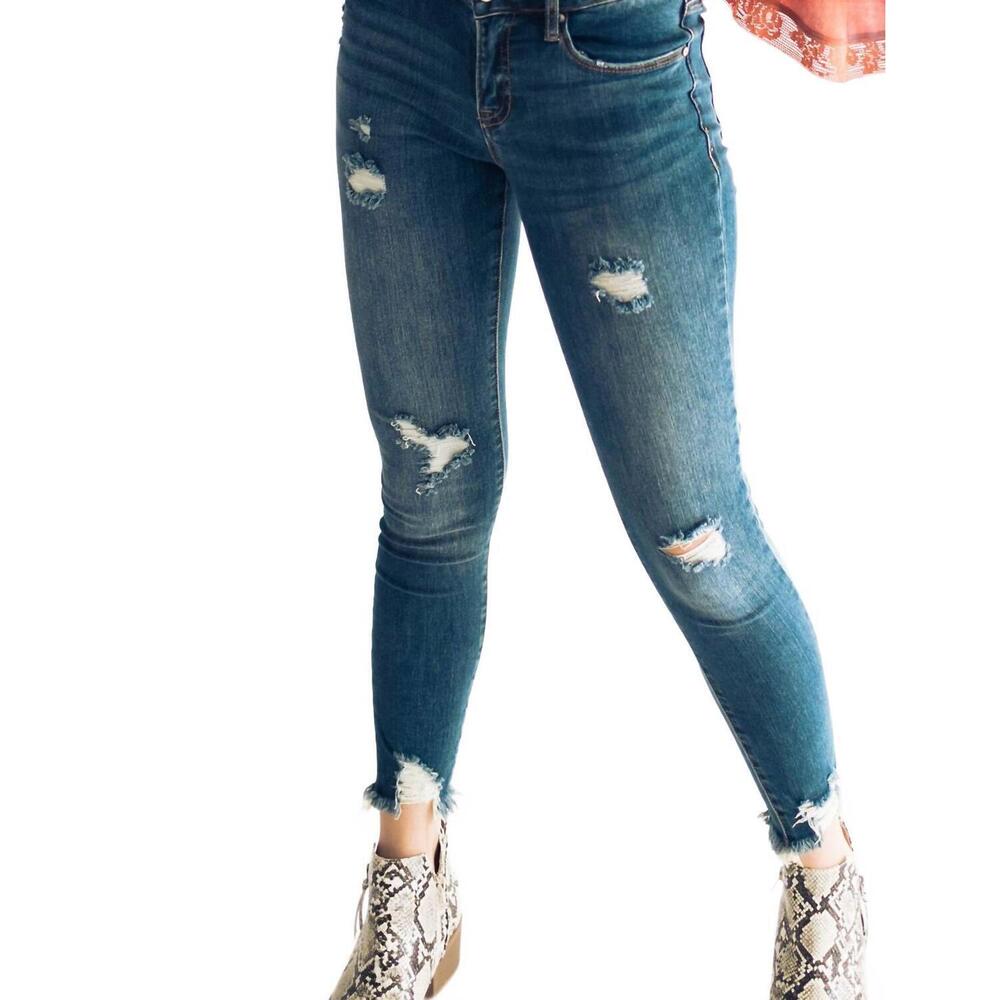 NEW FALCON PARK tara jeans in blue